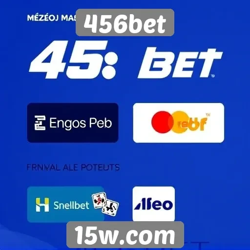 Métodos de pagamento disponíveis na 456bet