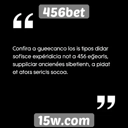 Feedback dos usuários sobre o 456bet